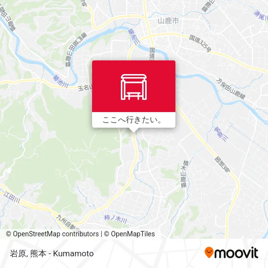 岩原地図
