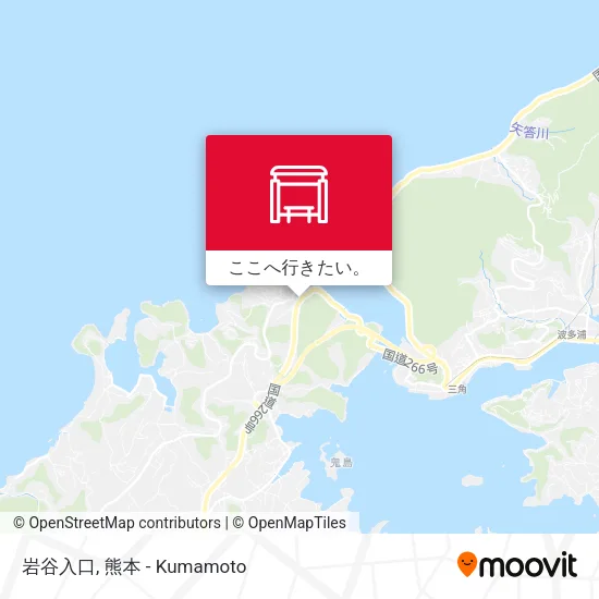岩谷入口地図