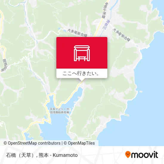 石橋（天草）地図