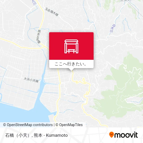 石橋（小天）地図