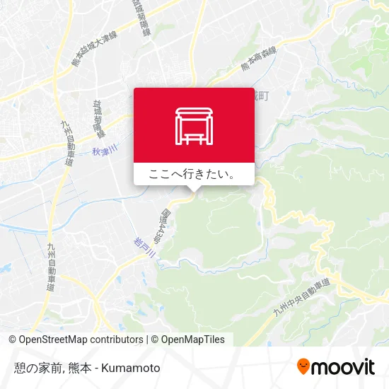 憩の家前地図