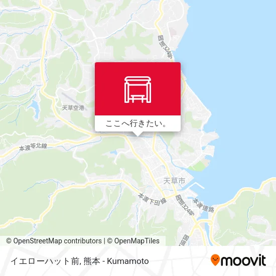 イエローハット前地図