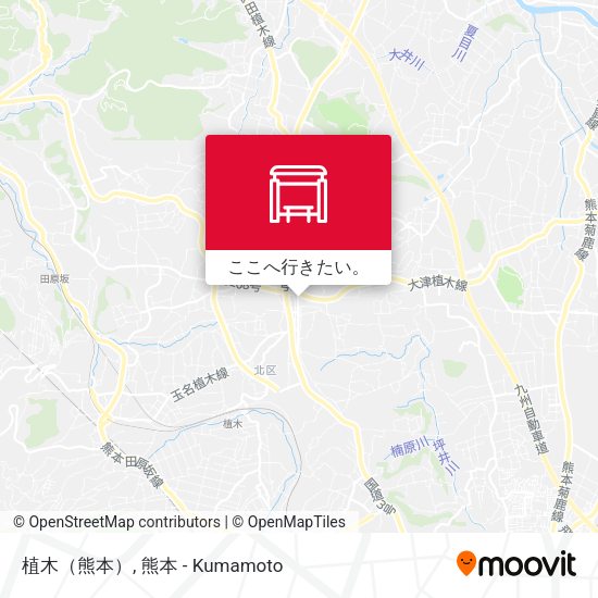 植木（熊本）地図