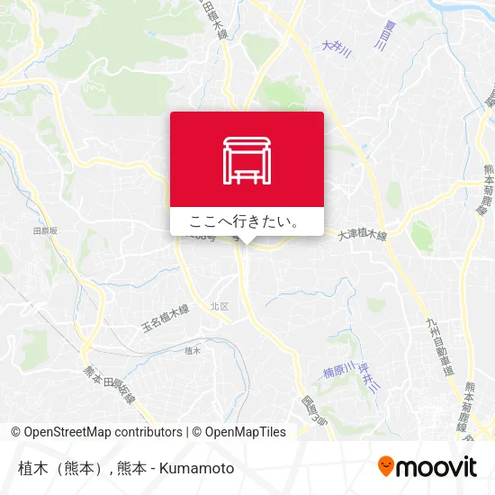 植木（熊本）地図