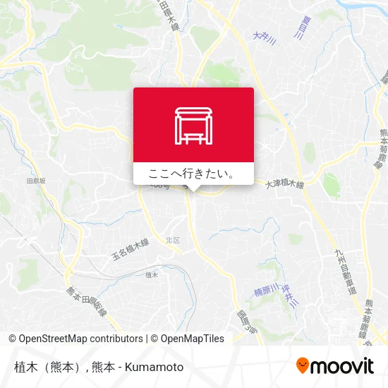 植木（熊本）地図