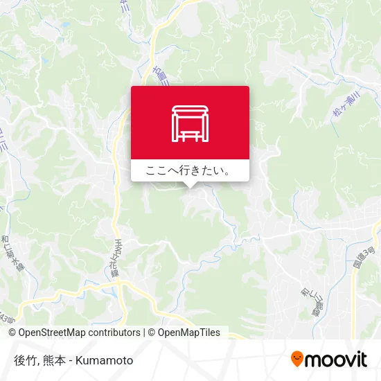 後竹地図