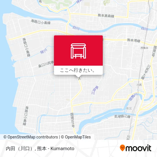 内田（川口）地図
