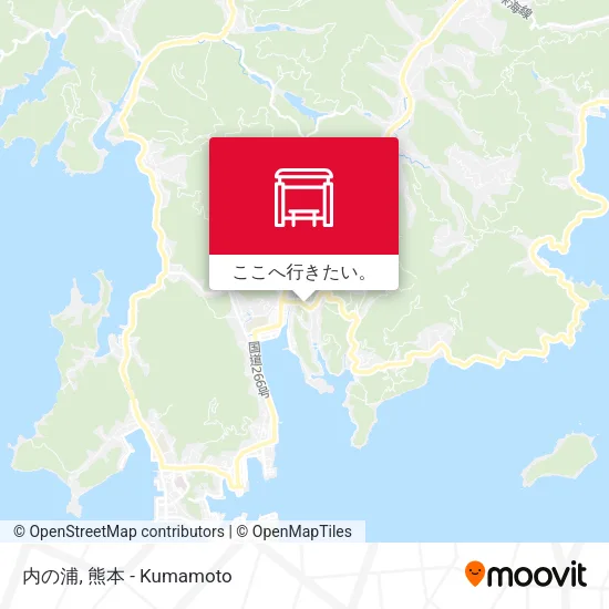 内の浦地図