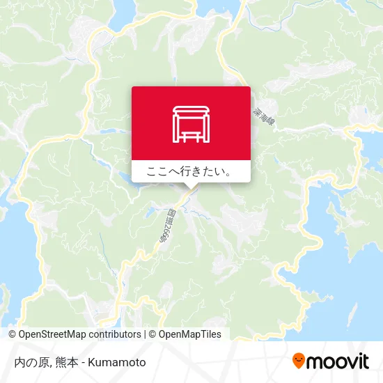 内の原地図