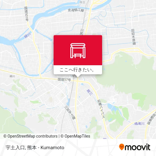 宇土入口地図