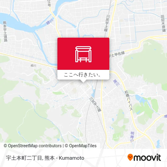 宇土本町二丁目地図