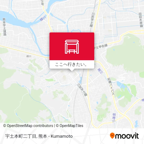 宇土本町二丁目地図