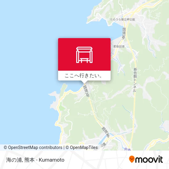 海の浦地図