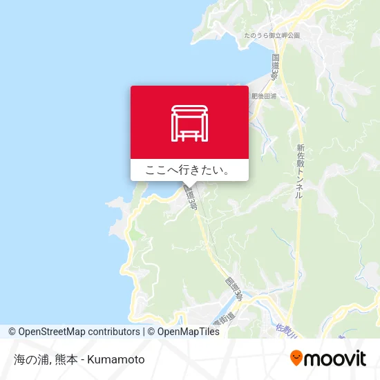 海の浦地図
