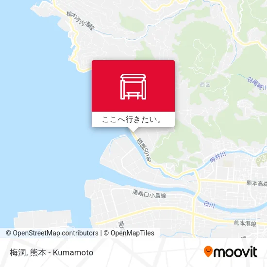 梅洞地図