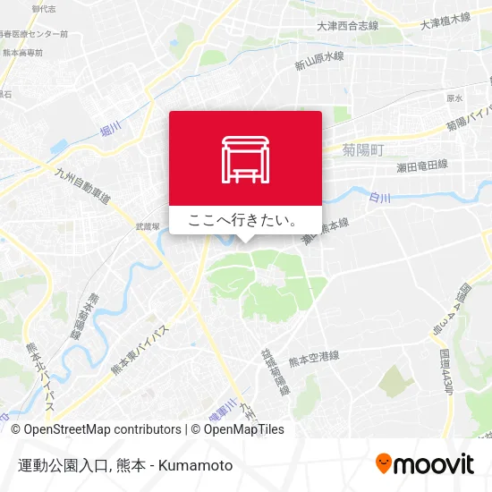 運動公園入口地図
