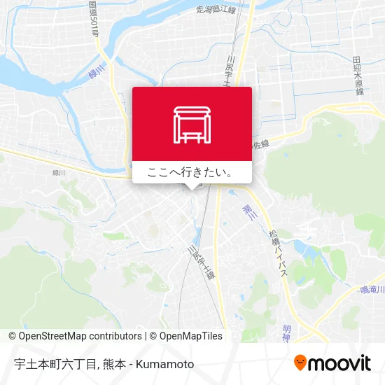 宇土本町六丁目地図