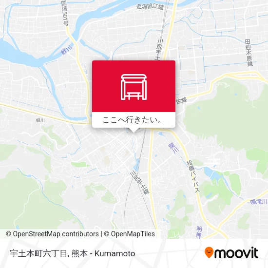 宇土本町六丁目地図