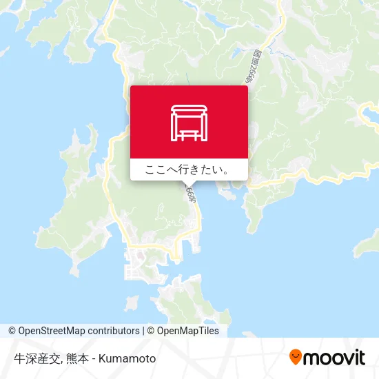 牛深産交地図