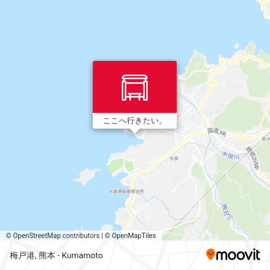 梅戸港地図