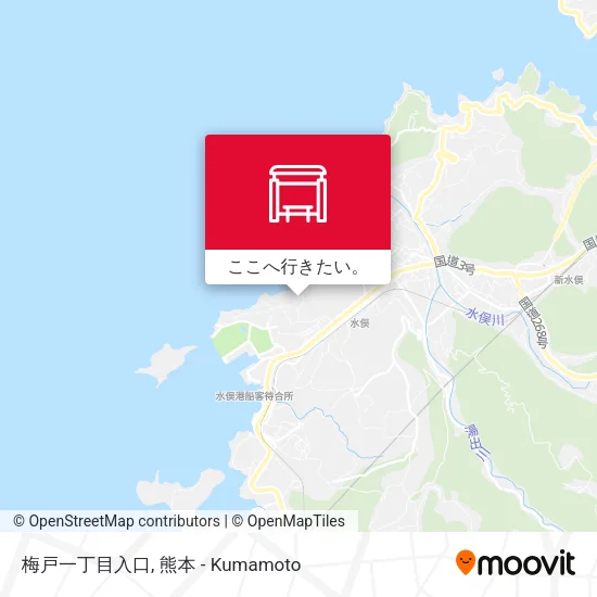 梅戸一丁目入口地図