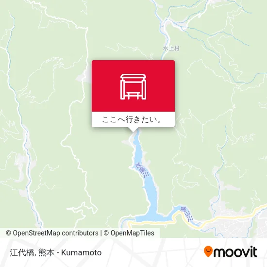 江代橋地図