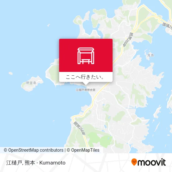 江樋戸地図