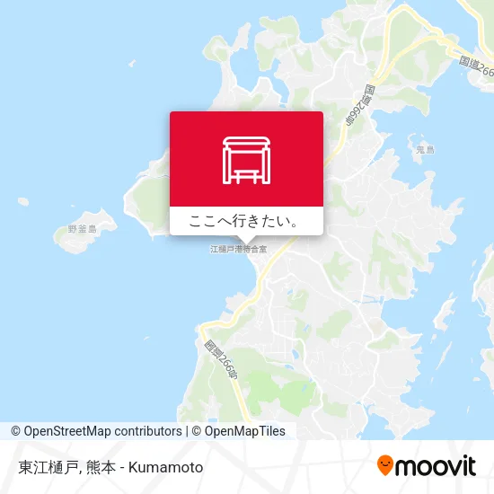 東江樋戸地図
