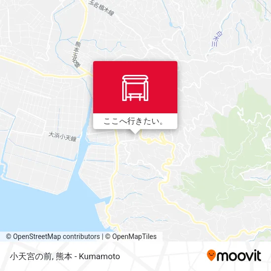 小天宮の前地図