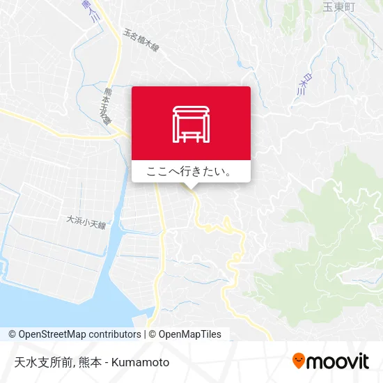天水支所前地図