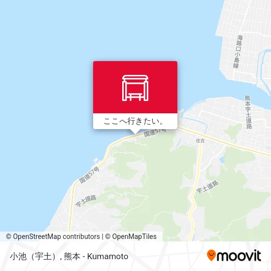 小池（宇土）地図