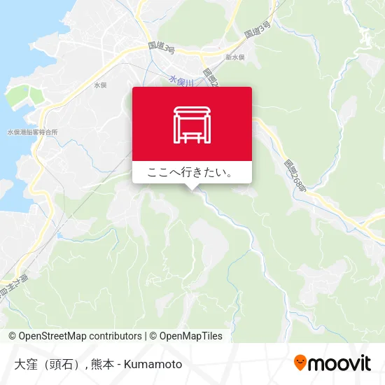 大窪（頭石）地図