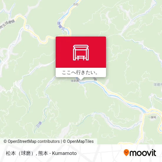 松本（球磨）地図