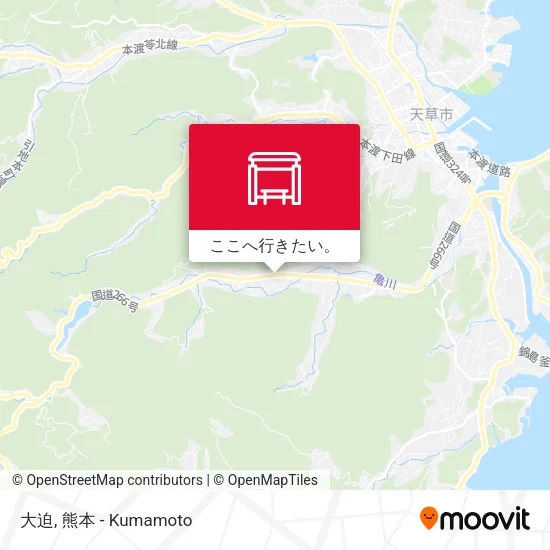大迫地図