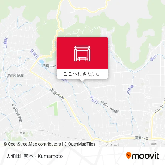大角田地図