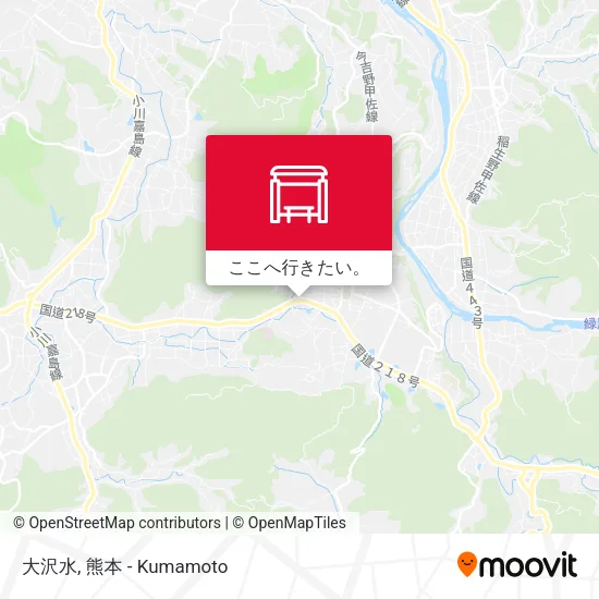 大沢水地図