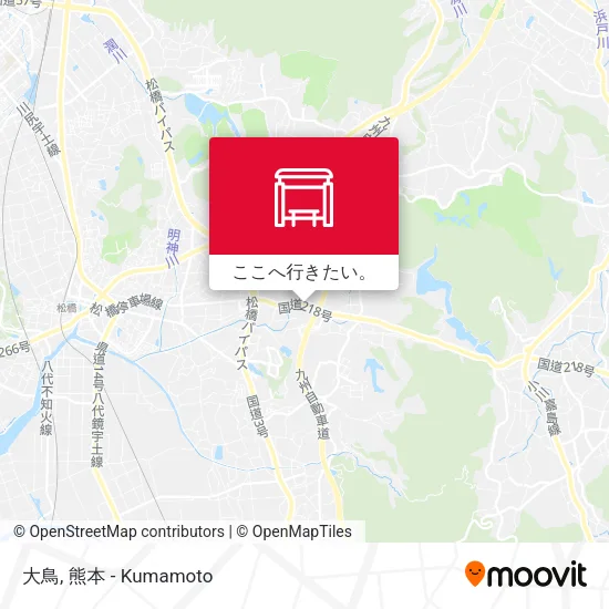 大鳥地図