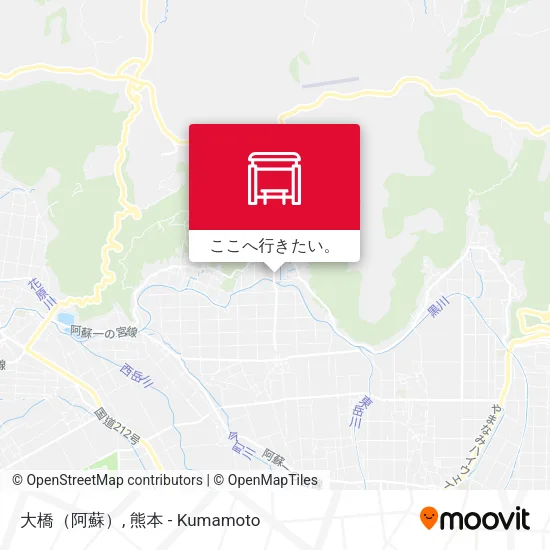 大橋（阿蘇）地図