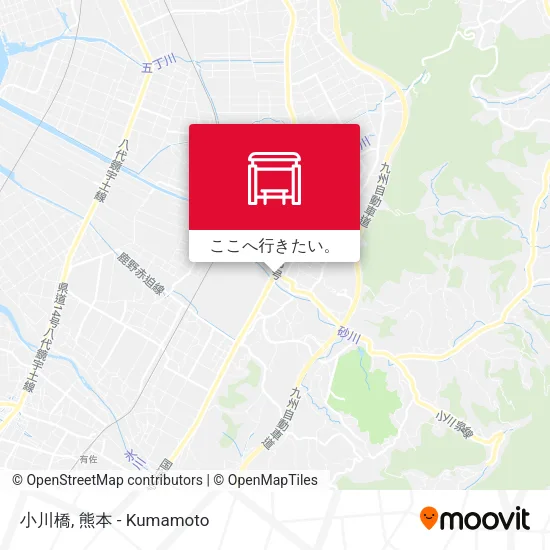 小川橋地図