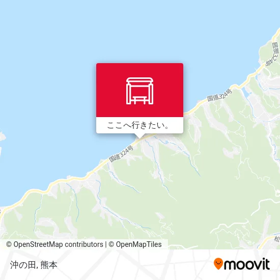 沖の田地図