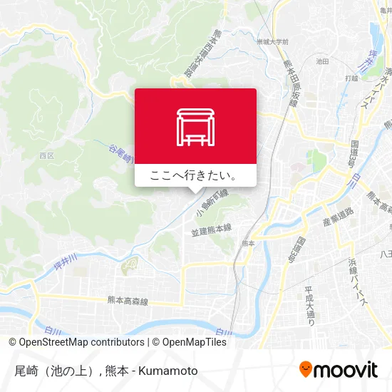 尾崎（池の上）地図