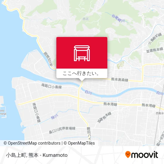 小島上町地図