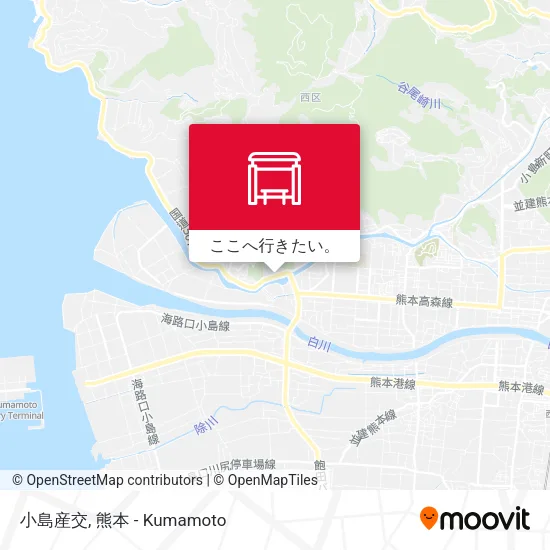 小島産交地図