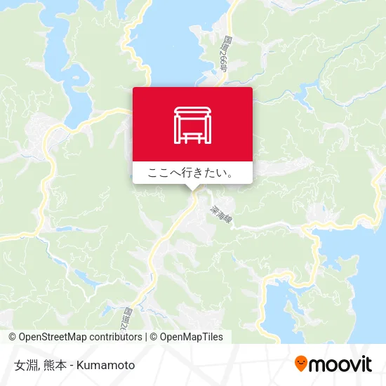 女淵地図