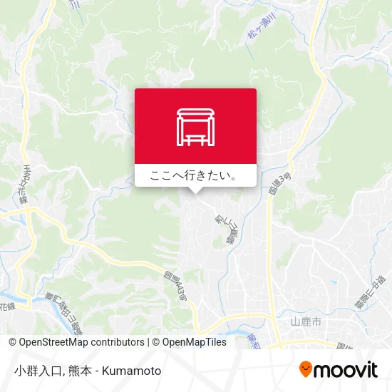 小群入口地図