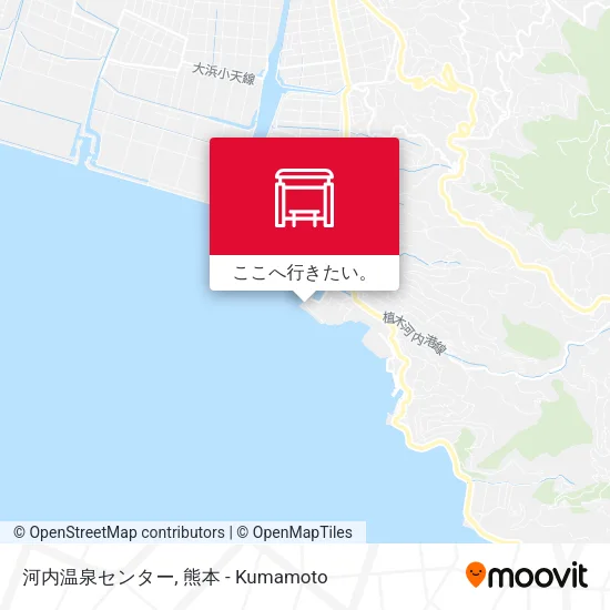 河内温泉センター地図