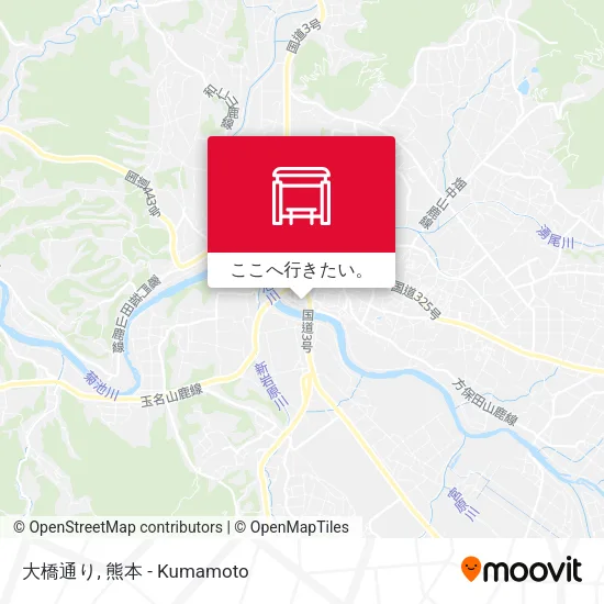 大橋通り地図