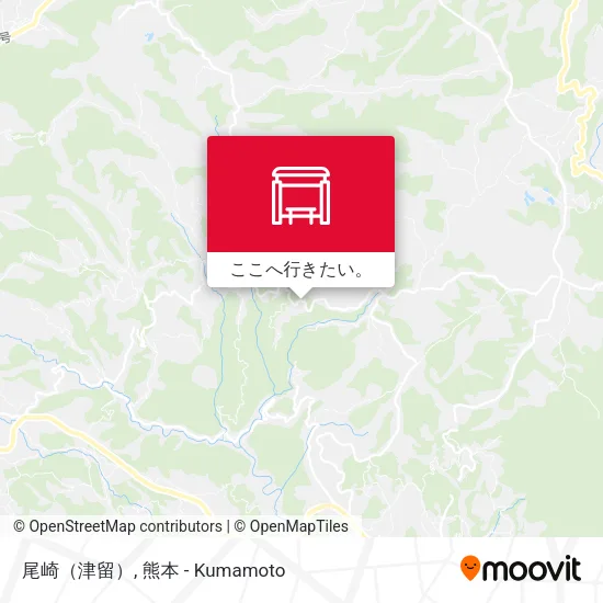 尾崎（津留）地図