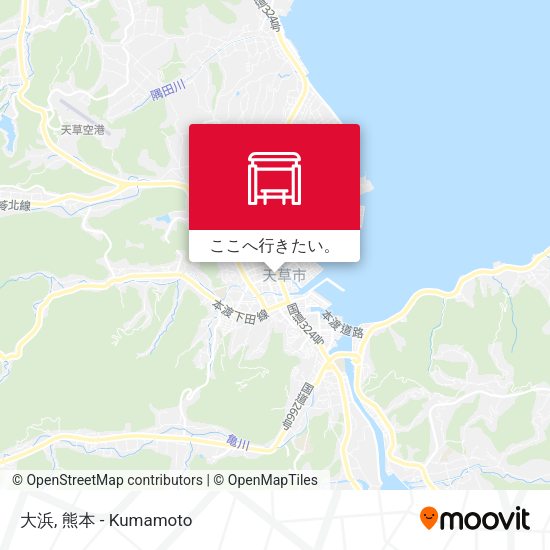 大浜地図