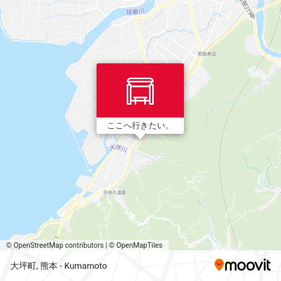 大坪町地図